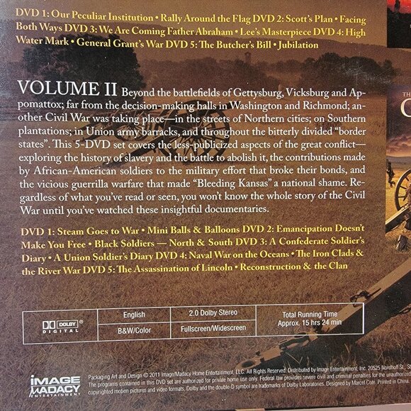The Civil War: 150th Anniversary Collector's Edition (10 DVDs/set) - Picture 9 of 11